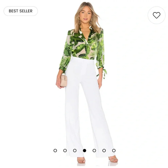 Alice + Olivia Dylan High Waisted Fitted Pant NWT - Picture 4 of 16
